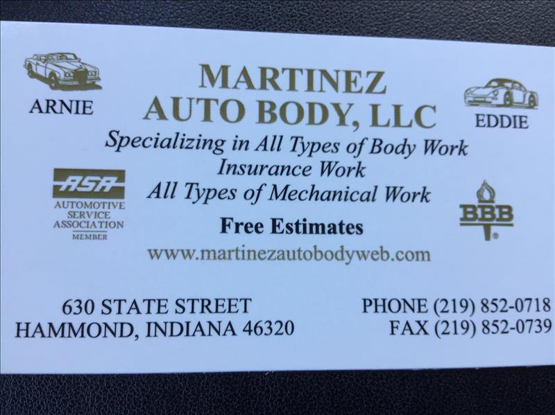 Martinez Auto Body, L.L.C. Hammond, IN
